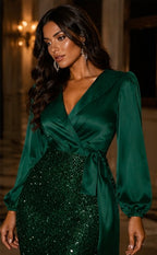 Robe de Soirée Sirène détail — RENEE FASHION