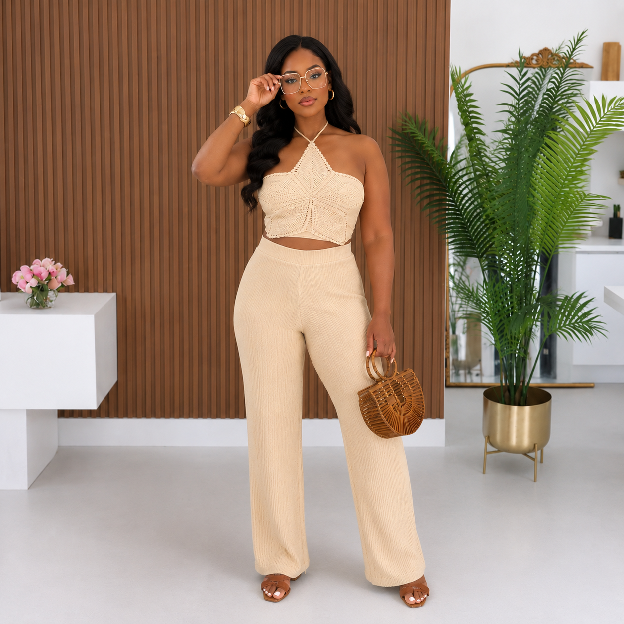 Ensemble Summer Glow top camisole — RENEE FASHION