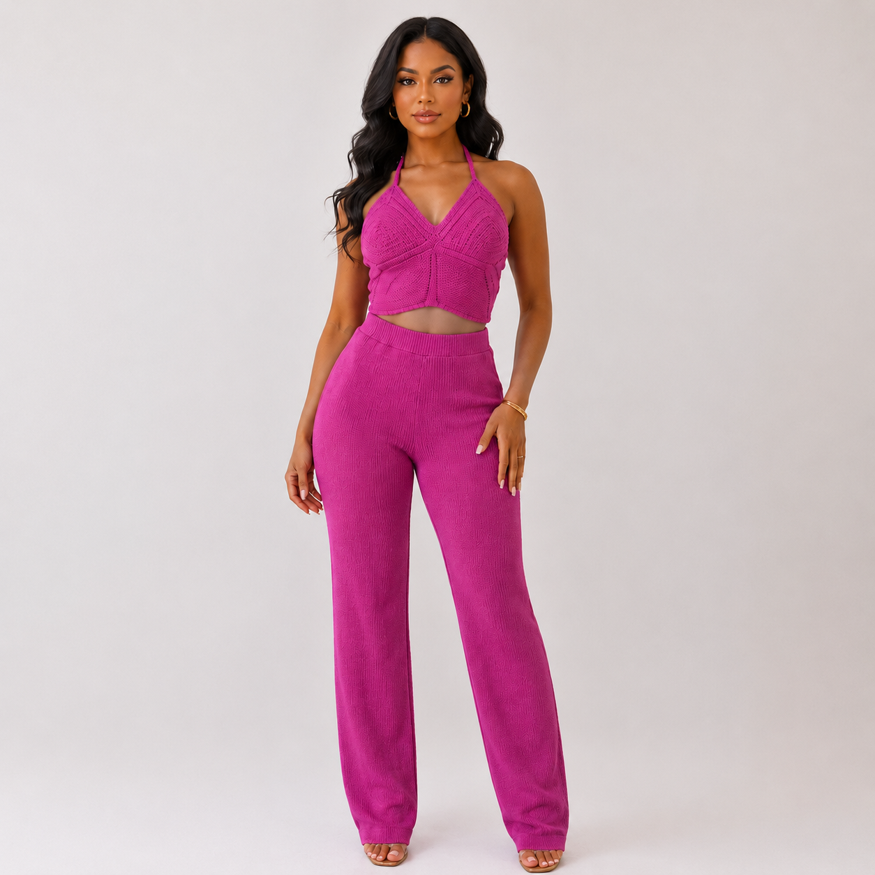 Ensemble Summer Glow rose fuchsia — RENEE FASHION