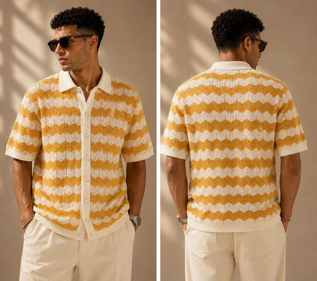 Chemise Tricotée Homme