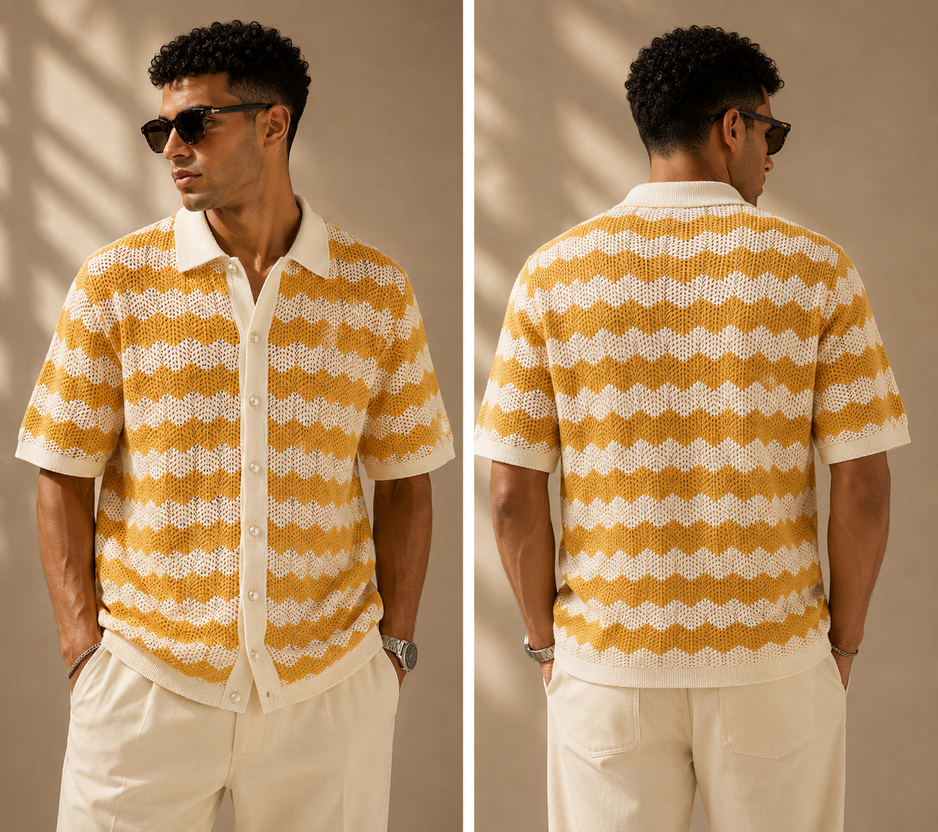 Chemise Tricotée Homme
