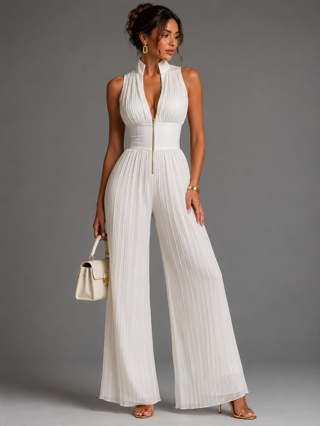 Combinaison Plissée élégante — RENEE FASHION