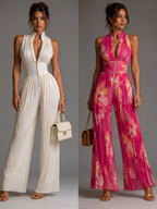 Combinaison Plissée style — RENEE FASHION