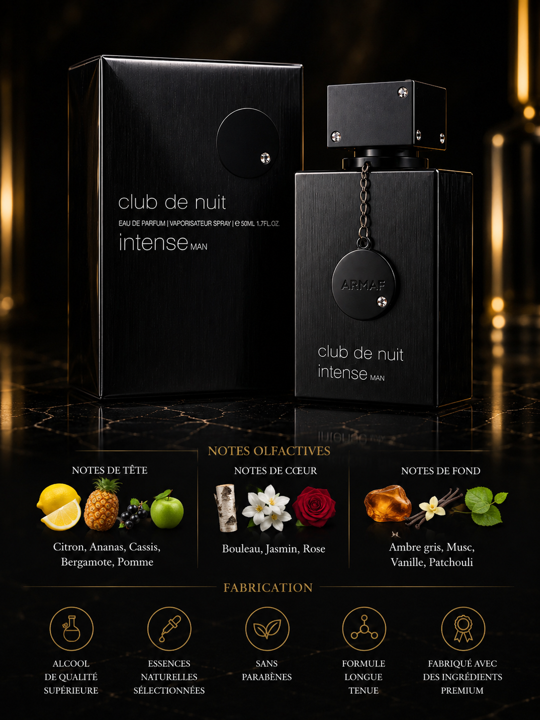 Club de Nuit Intense Homme 50 ml